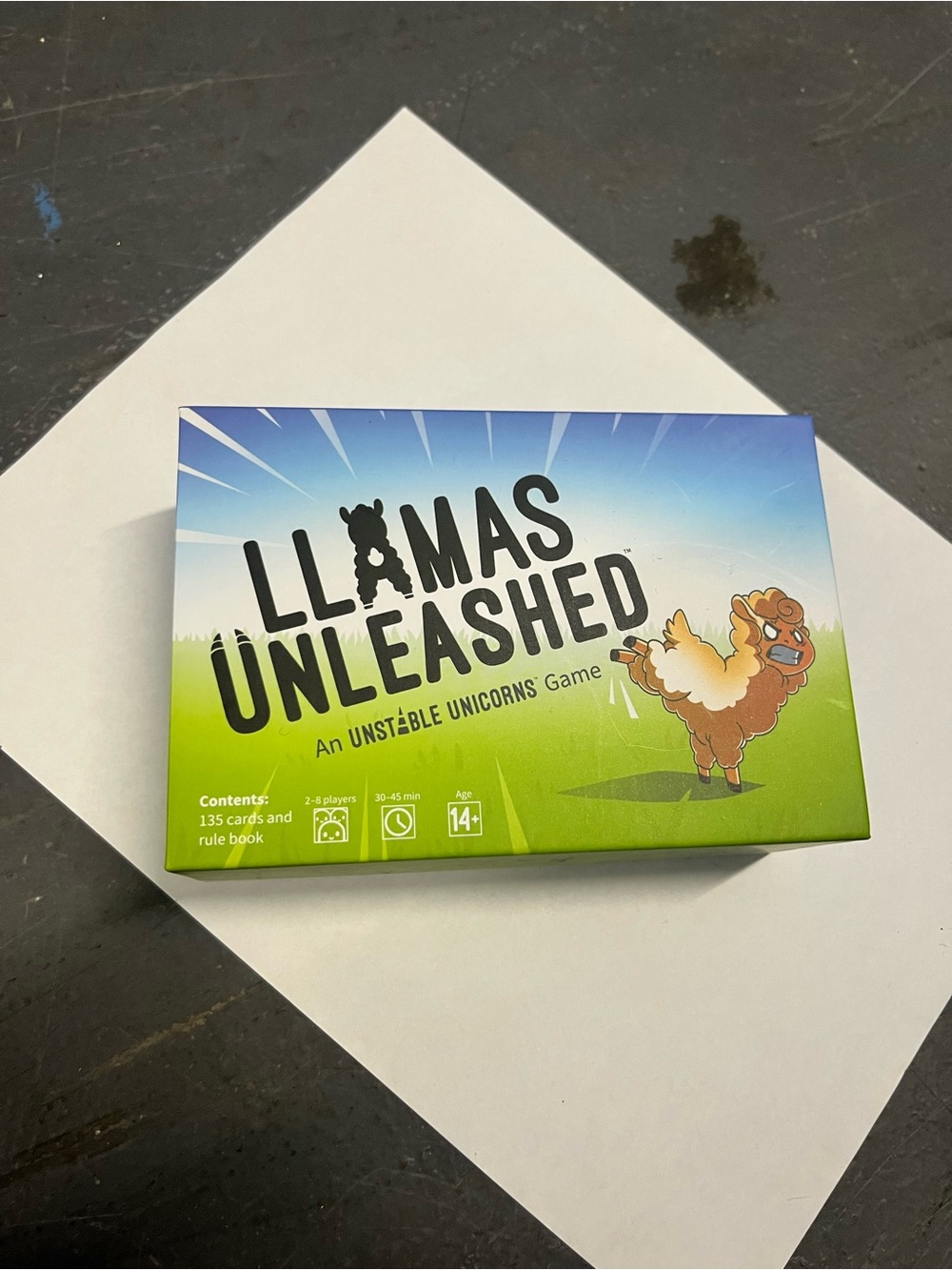 Llamas Unleashed Card Game